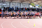 Boys under-15s  Northern 3 Stage Road Relay, SportsCity, Manchester. Photo: David T. Hewitson/Sports for All Pics